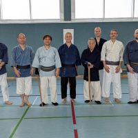Kobukai Mitglieder mit Sugino Yukihiro Sensei und Hideo Sensei