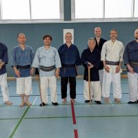 Kobukai Mitglieder mit Sugino Yukihiro Sensei und Hideo Sensei Kobukai Mitglieder mit Sugino Yukihiro Sensei und Hideo Sensei