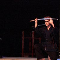 Kenjutsu Vorführungs auf dem Japanfestival Berlin 2008