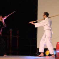 Kenjutsu Vorführungs auf dem Japanfestival Berlin 2008