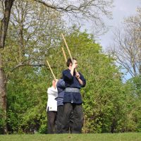 Kenjutsu Outdoortraining Berlin 2012