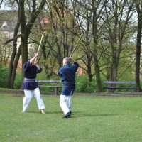 Kenjutsu Outdoortraining Berlin 2012