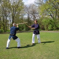 Kenjutsu Outdoortraining Berlin 2012
