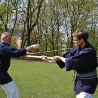 Kenjutsu Outdoortraining Berlin 2012