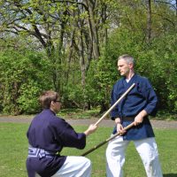 Kenjutsu Outdoortraining Berlin 2012