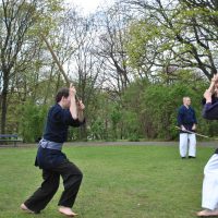 Kenjutsu Outdoortraining Berlin 2012
