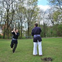 Kenjutsu Outdoortraining Berlin 2012
