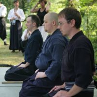 Katori Shinto-ryu Vorführung auf dem Sommerfest der DJG Berlin 2015