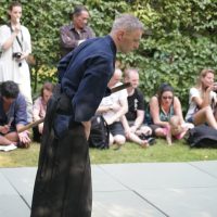 Katori Shinto-ryu Vorführung auf dem Sommerfest der DJG Berlin 2015