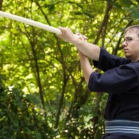 Katori Shinto-ryu Vorführung auf dem Sommerfest der DJG Berlin 2015
