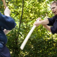 Katori Shinto-ryu Vorführung auf dem Sommerfest der DJG Berlin 2015