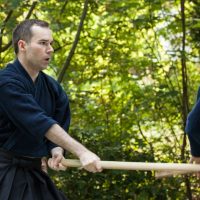 Katori Shinto-ryu Vorführung auf dem Sommerfest der DJG Berlin 2015