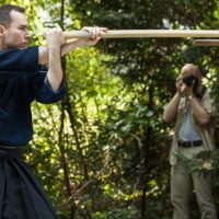 Katori Shinto-ryu Vorführung auf dem Sommerfest der DJG Berlin 2015
