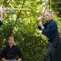 Katori Shinto-ryu Vorführung auf dem Sommerfest der DJG Berlin 2015