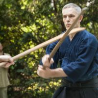 Katori Shinto-ryu Vorführung auf dem Sommerfest der DJG Berlin 2015