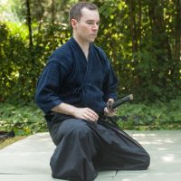 Katori Shinto-ryu Vorführung auf dem Sommerfest der DJG Berlin 2015
