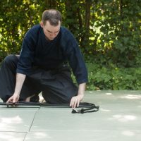 Katori Shinto-ryu Vorführung auf dem Sommerfest der DJG Berlin 2015