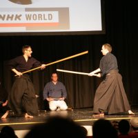 Katori Shinto-ryu Vorführung auf dem Japanfestival 2015