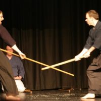 Katori Shinto-ryu Vorführung auf dem Japanfestival 2015