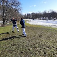 Bojutsu Jodan no Kamae